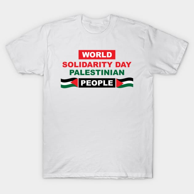 World Solidarity Day Palestinian People T-Shirt by niawoutfit